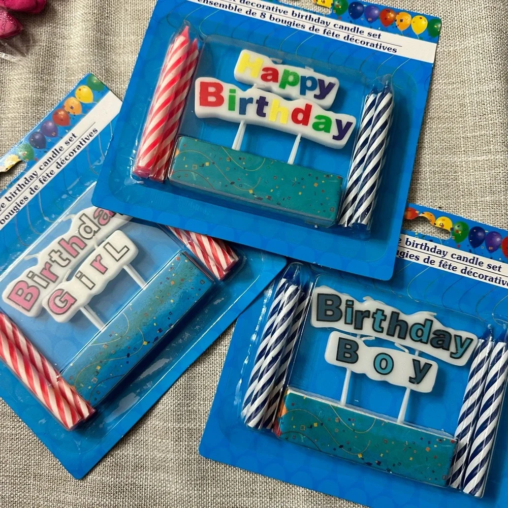 Birthday candles